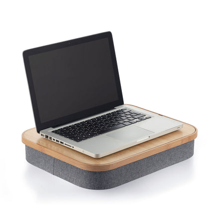 Mobiler Laptop-Tisch mit integriertem Staufach
